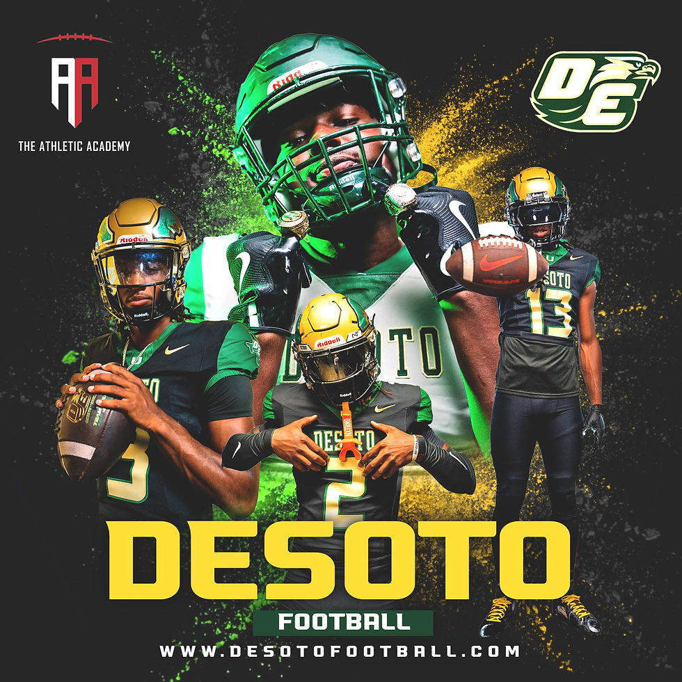 Desoto Football Graphic