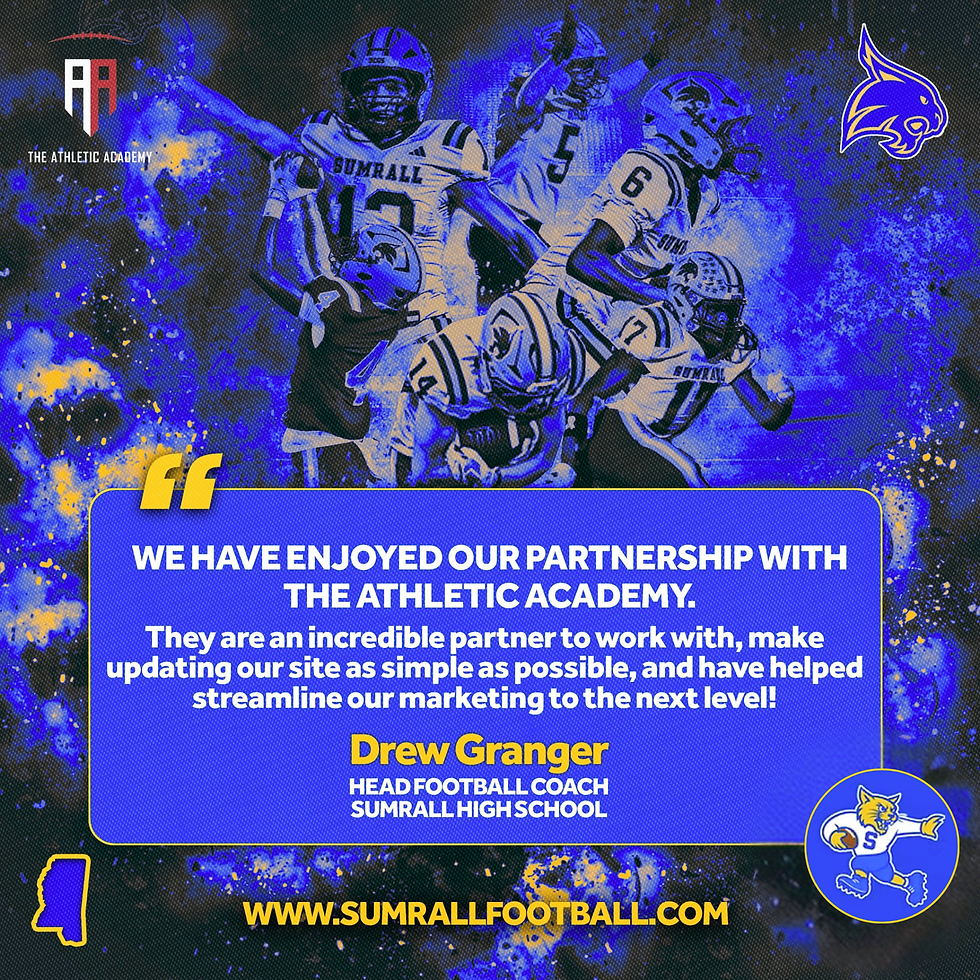 Sumrall Football Testimonial Graphic 2026 