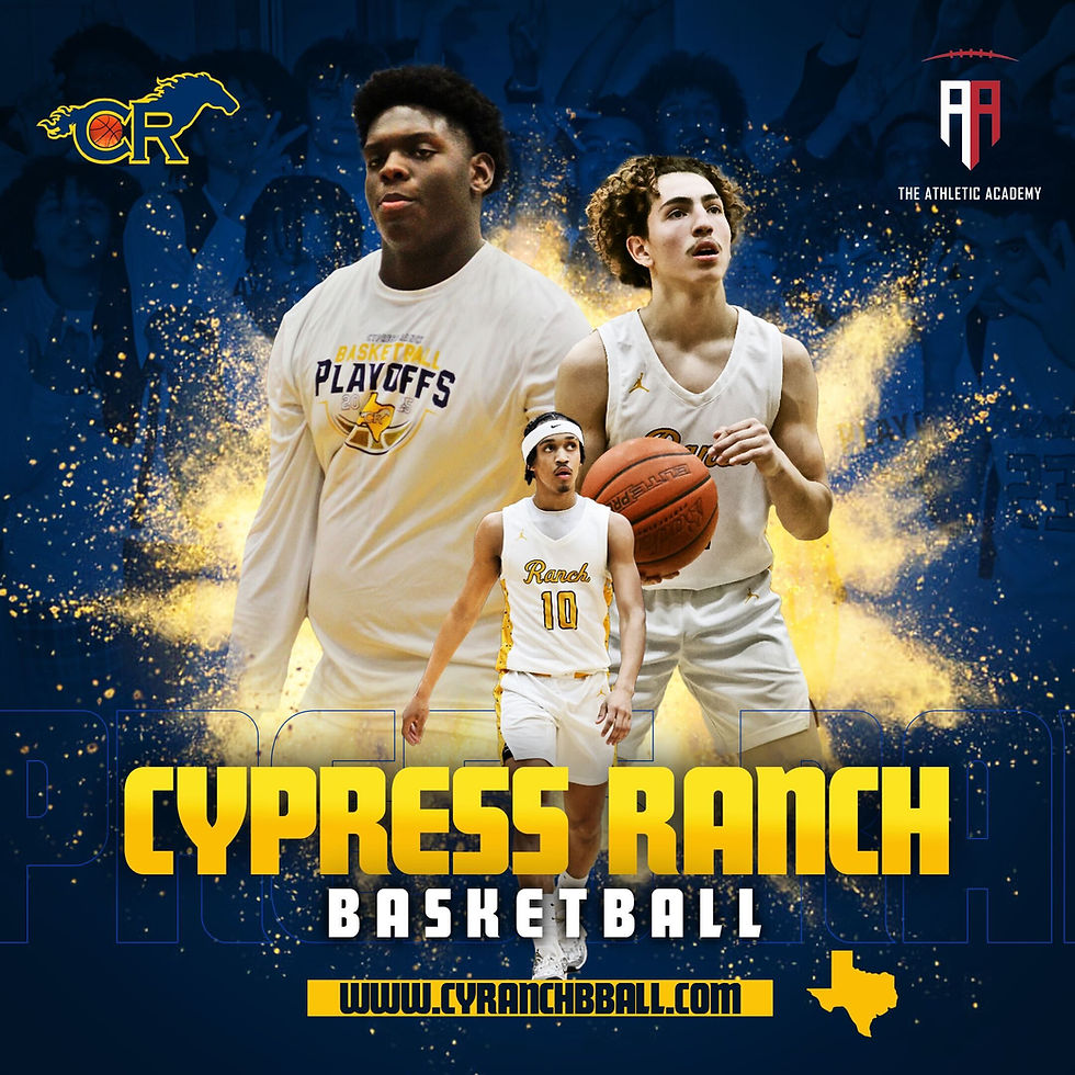 Cypress Ranch Basketball Graphic